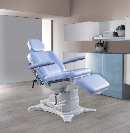 Chairs for dentistry, ophthalmology, and ENT